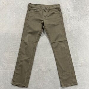 Levis 513 Jeans Mens 31x32 Slim Straight Western Y2k Stretch Denim Preppy Casual